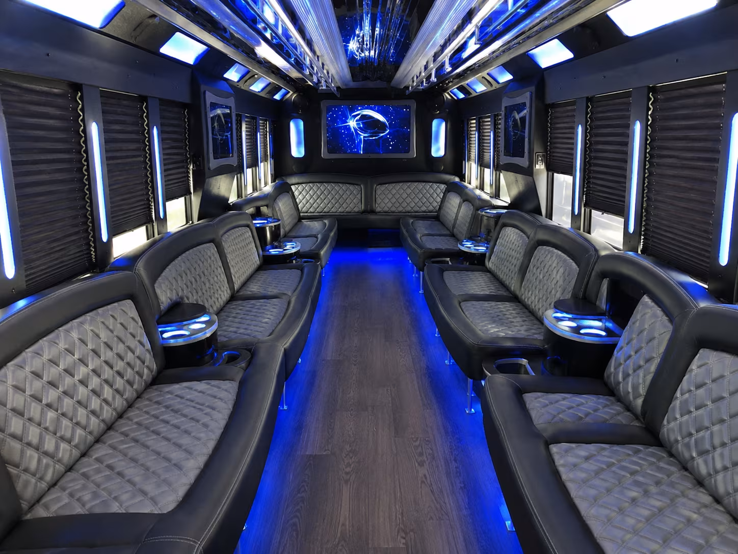 aurora birthday party bus rental