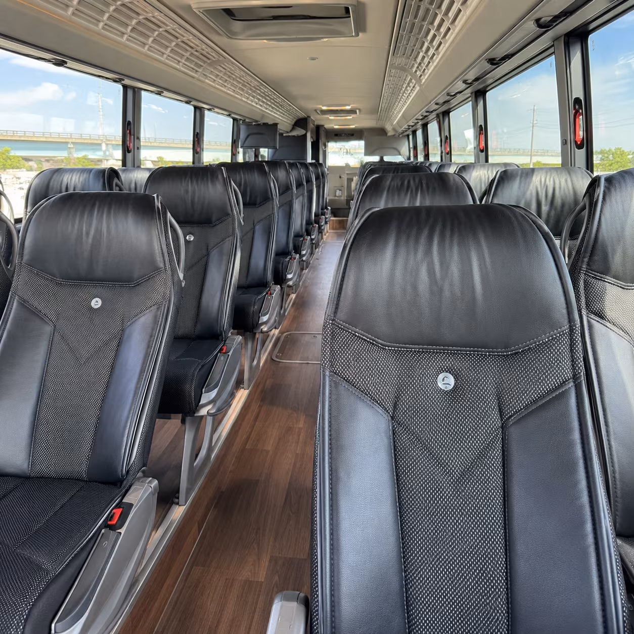 aurora concert transportation onboard seating