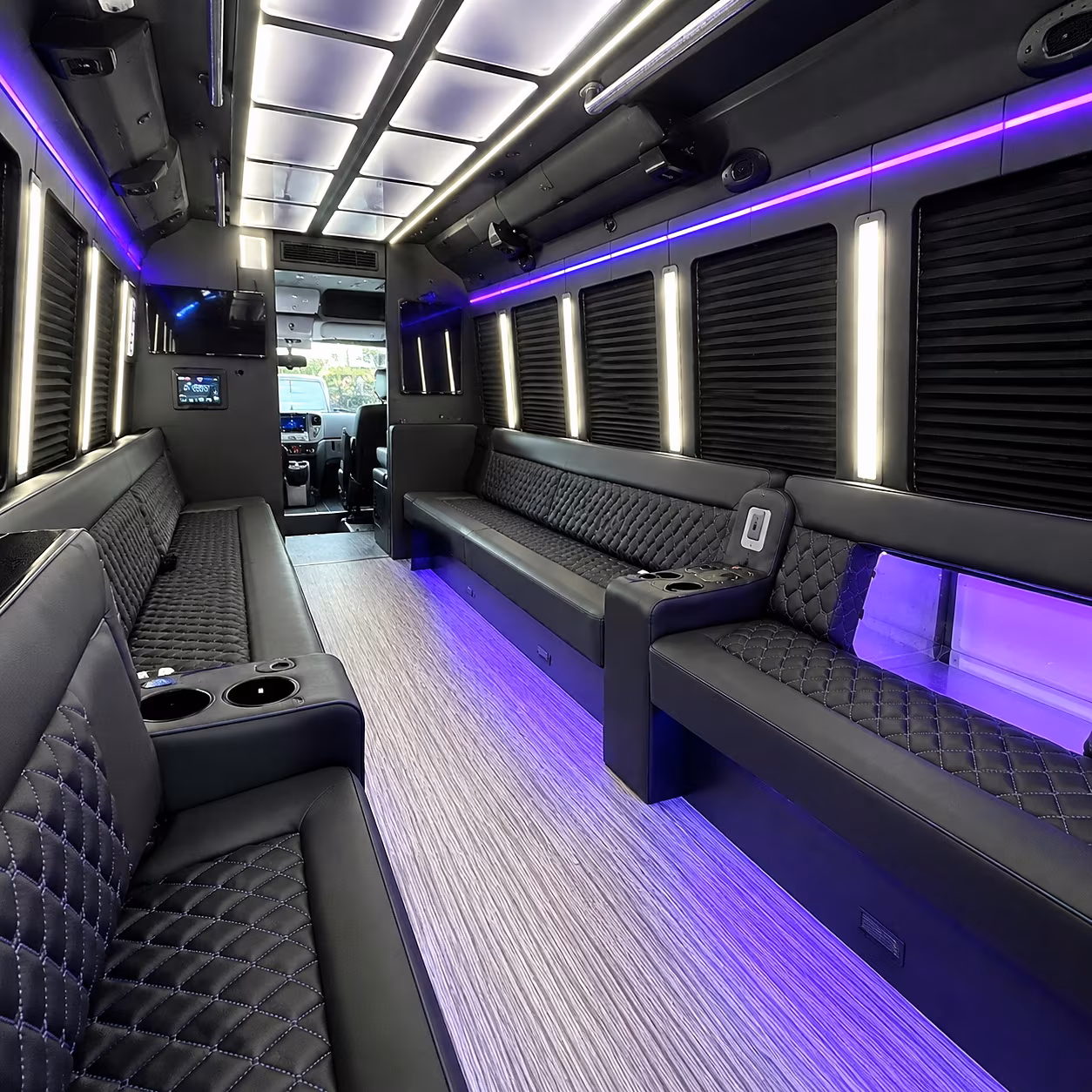 aurora night out party bus rental