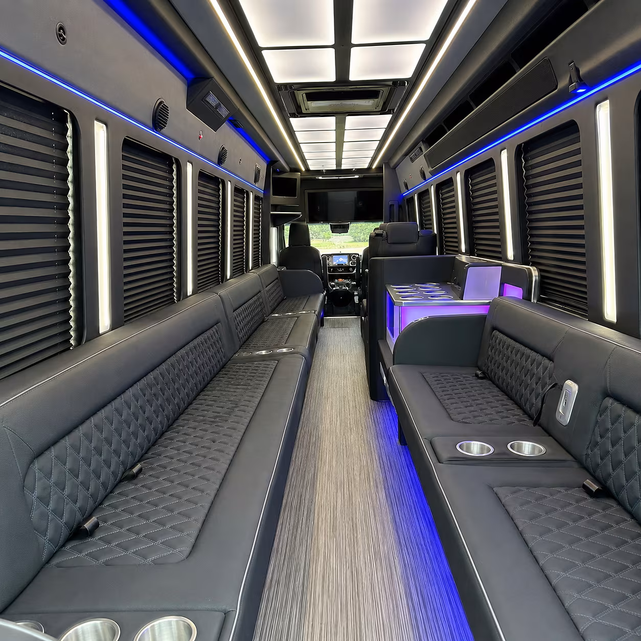 aurora party bus rentals inside