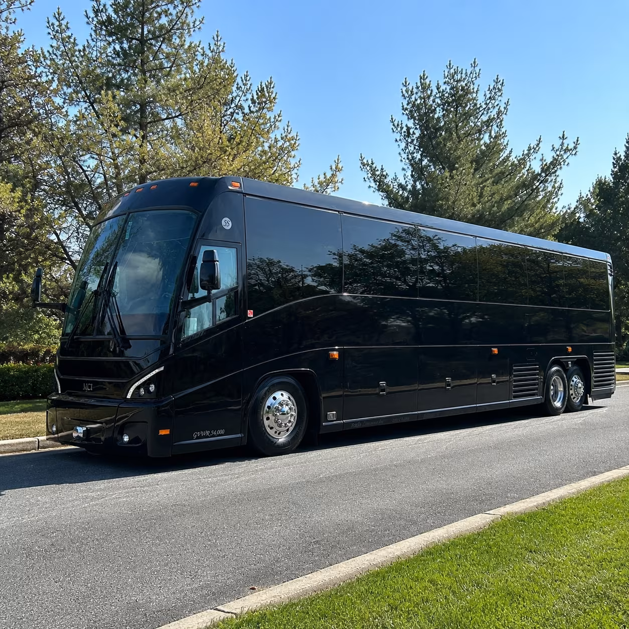 bus rental options for aurora trips