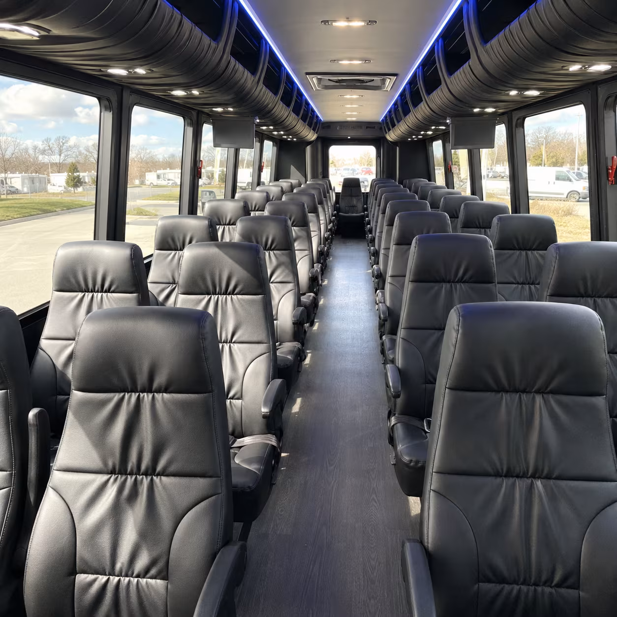 castle rock aurora charter buses