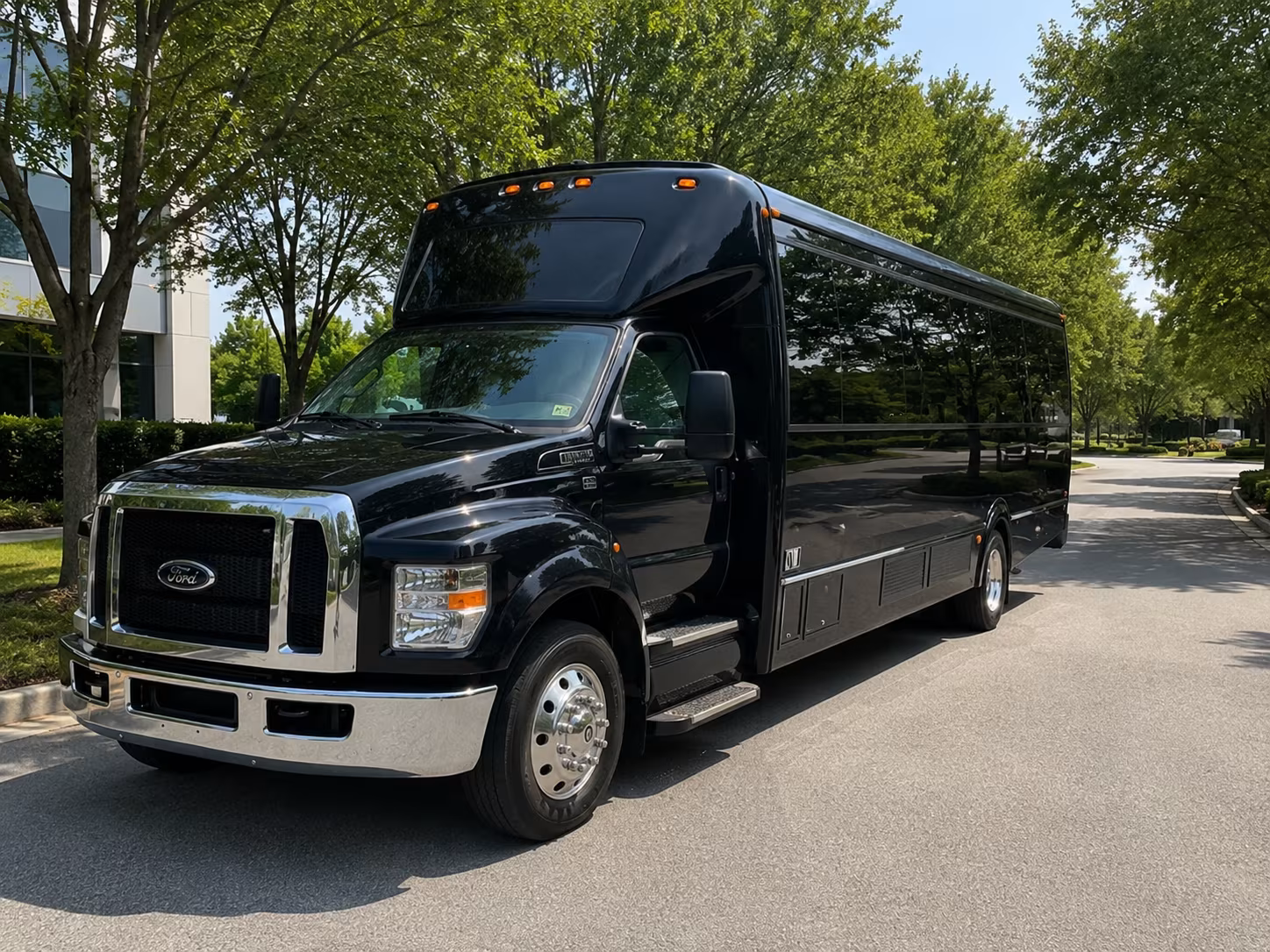 parker aurora charter buses