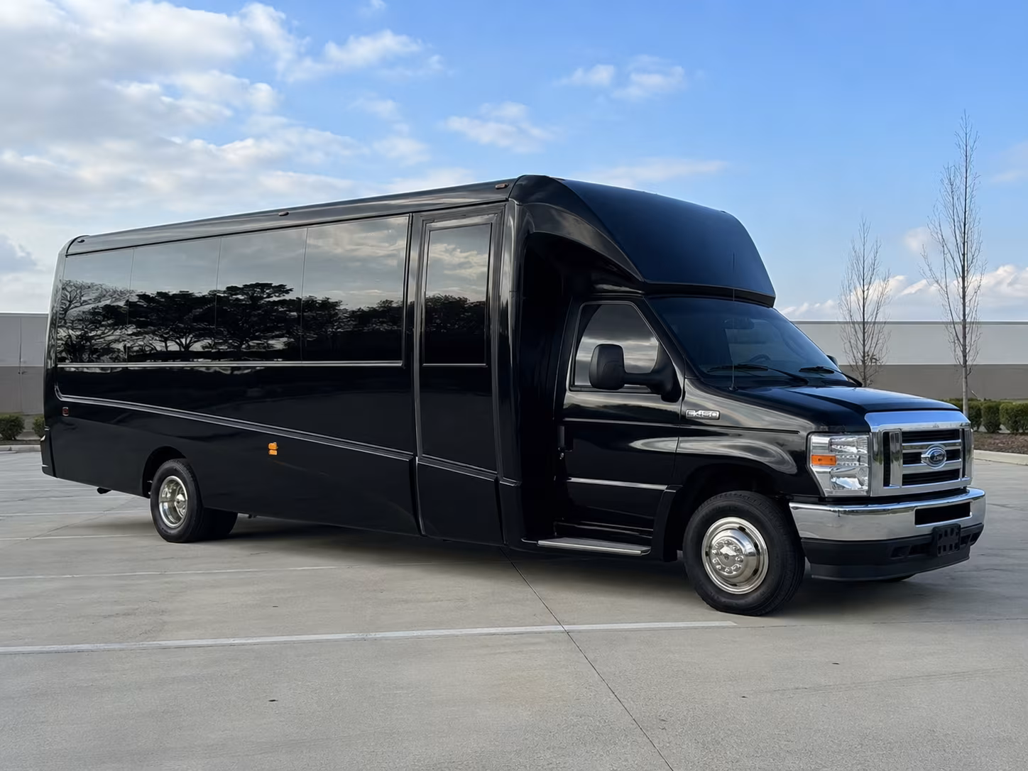 parker bus rental services to parker area installations