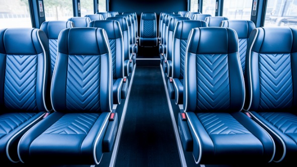 18 passenger minibus inside aurora