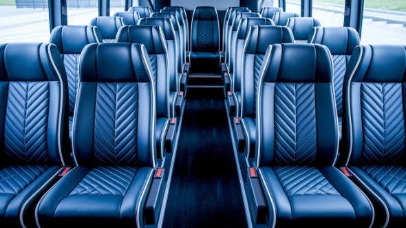20 passenger minibus inside aurora