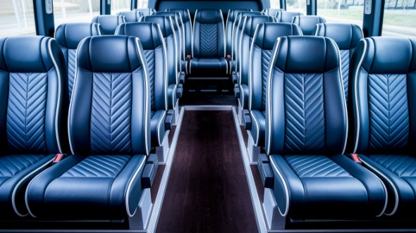 25 passenger minibus inside