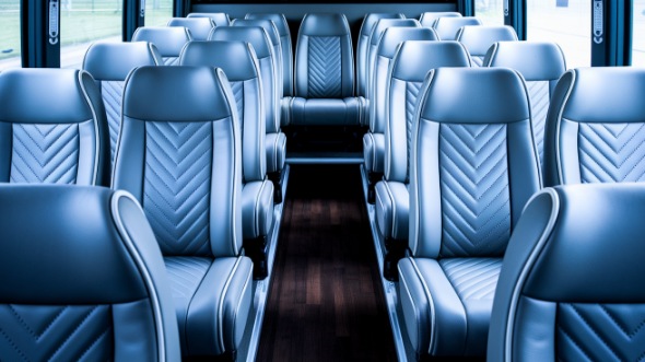 25 passenger minibus interior aurora