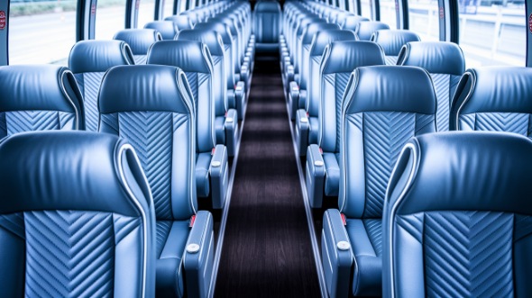 50 passenger charter bus interior aurora