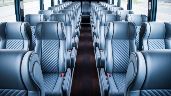 54 passenger charter bus interior aurora