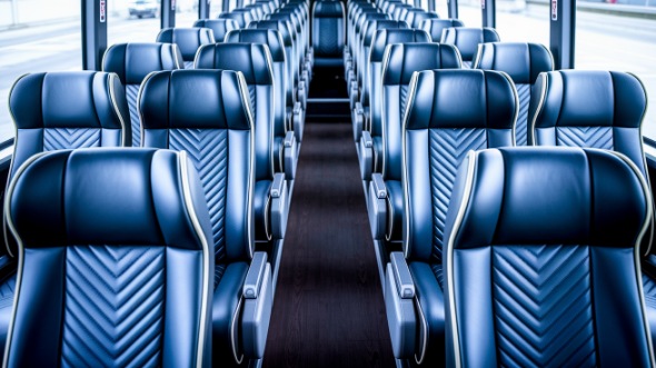 54 passenger charter bus rental aurora