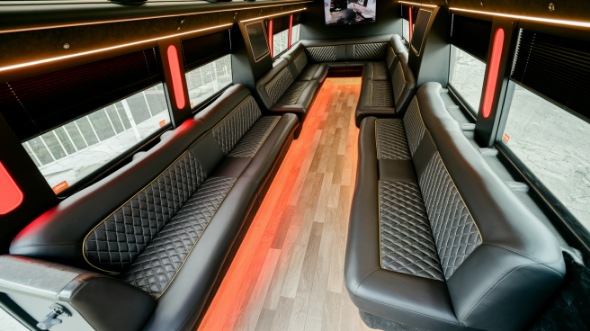 sprinter limo rental inside aurora